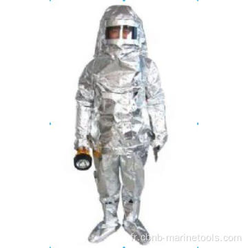 Aluminisé Firemans tenue pour le costume de pompier